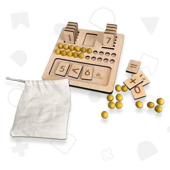 Počítání do 20- oboustranná deska s čísly