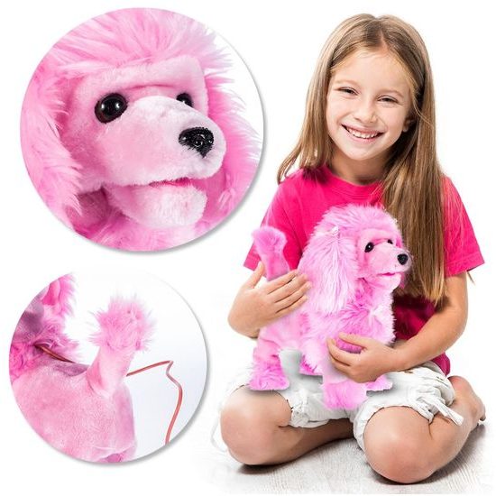 Interaktivní plyšový pejsek Pudl dálkově ovládaný