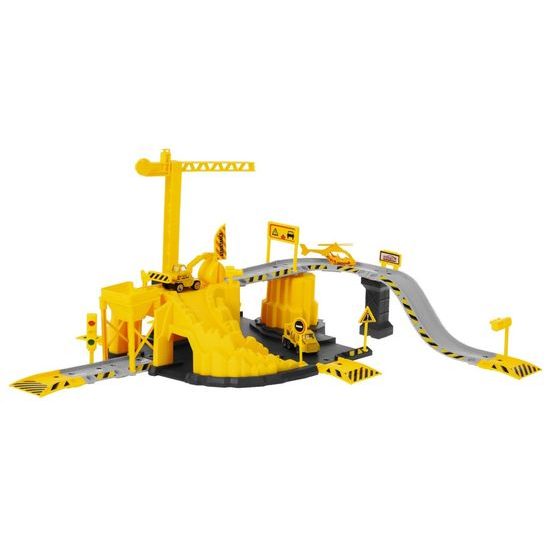 Majlo Toys parkovací garáž Stavba s dráhou