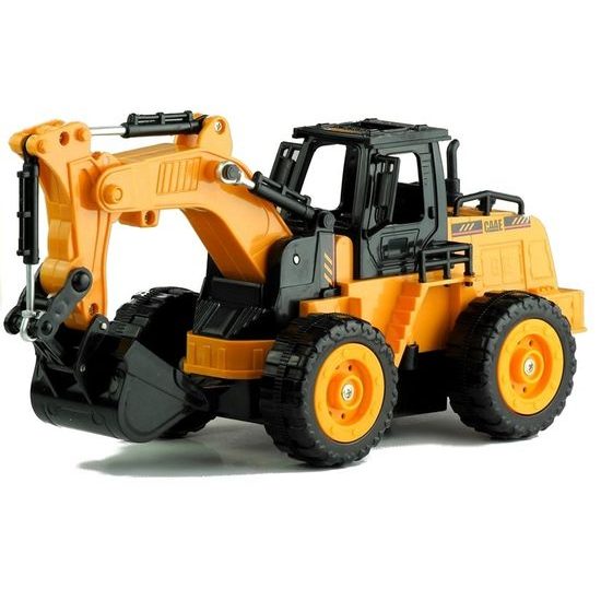 Bagr na dálkové ovládání Cate s pohyblivou širokou lžící 1:36