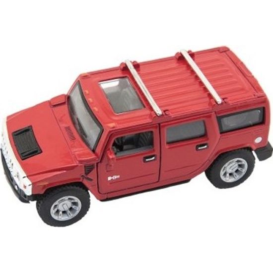 Auto Kinsmart Hummer H2 SUV - mix 4 barvy