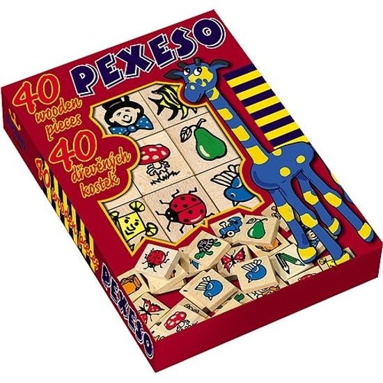 Dřevěné Pexeso 40ks