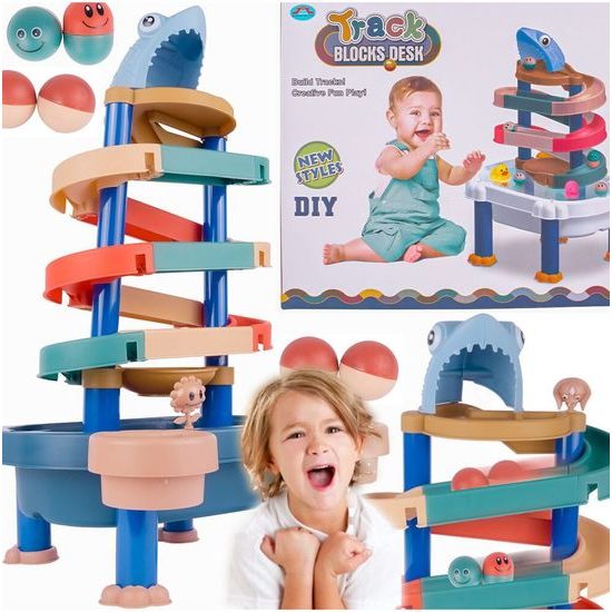 Vodní kuličková dráha pro děti Blocks Desk