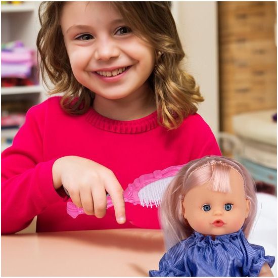 Mluvící panenka s příslušenstvím Baby Doll 31 cm