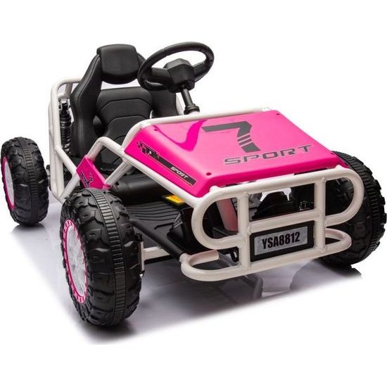 Elektrické autíčko Buggy A8812 24V růžové
