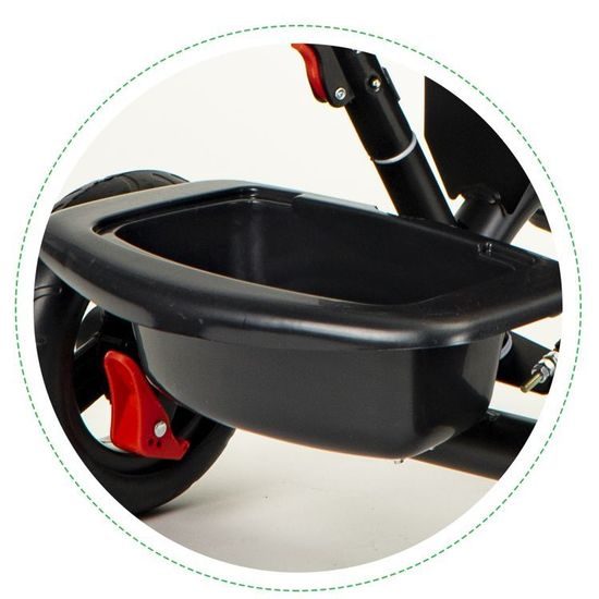 Ecotoys dětská tříkolka s otočným sedadlem Trike 2v1 růžová