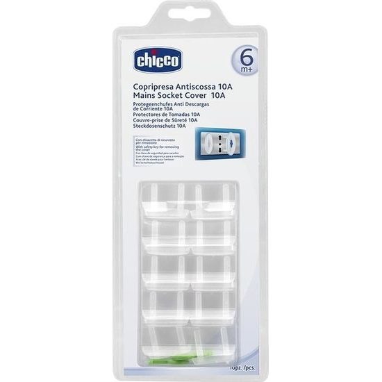 Chránič/Zástrčky do el. zásuvky - 10ks