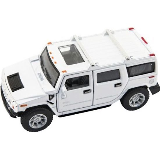 Auto Kinsmart Hummer H2 SUV - mix 4 barvy