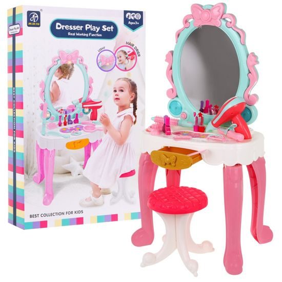 Majlo Toys dětský toaletní stoleček s příslušenstvím Play Dresser II