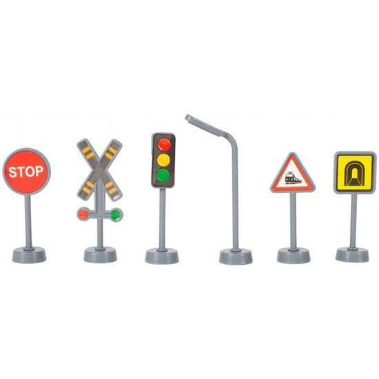 Doris policejní vláčkodráha na baterie 92 dílků Police Train