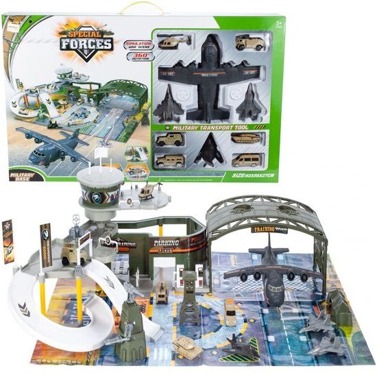 Dětská vojenská základna s letištěm Special Forces