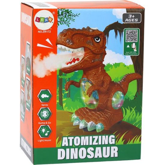 Tančící dinosaurus, zelený