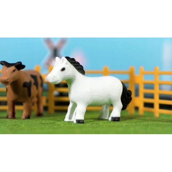 Doris vláčkodráha na baterie s příslušenstvím 66 dílků Electric Train