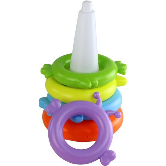 Pyramida Jednorožec z barevných kruhů