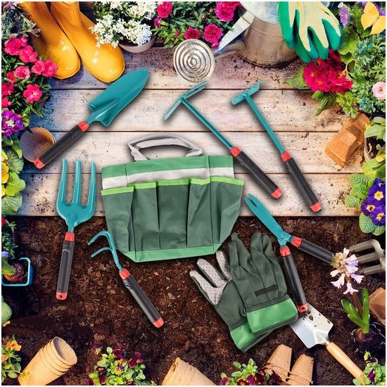 Sestava pro děti Malý zahradník s taškou a rukavicemi