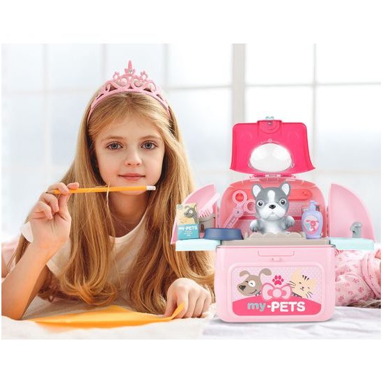 Skládací kosmetický salón pro pejska My Pets