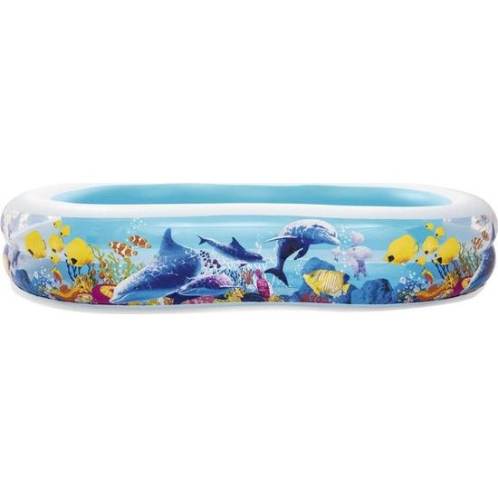 Nafukovací bazén Bestway 54118 Mořská laguna 262 x 157 x 46 cm
