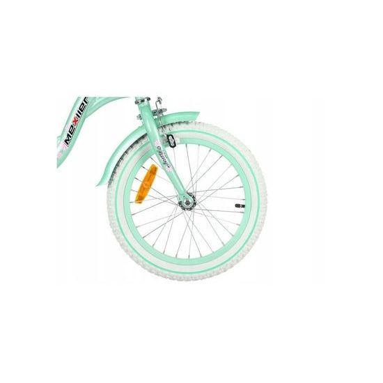 Dětské kolo Mexller Village s vodící tyčí mintová 12"