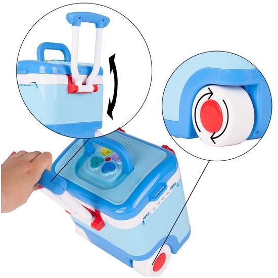 Dětský lékařský kufřík s příslušenstvím na baterie Family Doctor