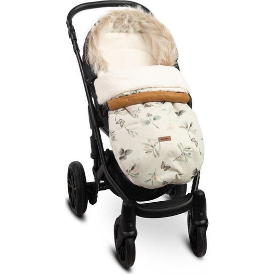 Zimní fusak Cortina do kočárku/ do autosedačky - olivy