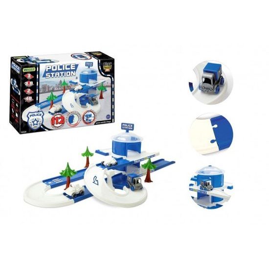 Wader Kid Cars 3D Policie s dráhou 3,8 m