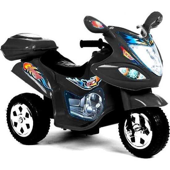 Elektrická tříkolka Racing Black