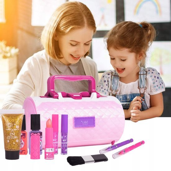 Dětská kosmetická sada v kabelce Fashion Handbag 78 součástí