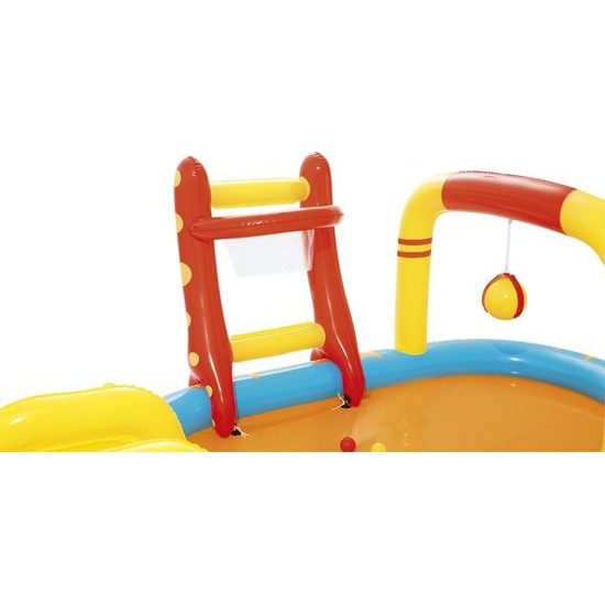 Hrací centrum se skluzavkou a kuželkami Bestway 53068 435 x 213 x 117 cm