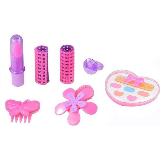 Dětský kosmetický set v tašce růžový