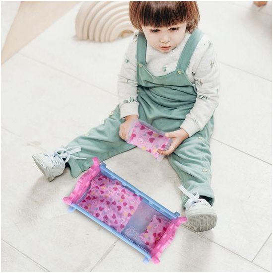 Postýlka pro panenku Play House 37 cm