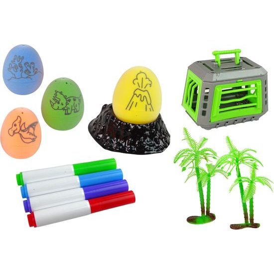 Kreativní dinosauří sada malování - dinosauří vajíčka