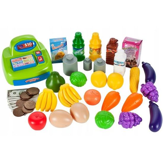 Dětský prodejní stánek s příslušenstvím 30 součástí Market Stall