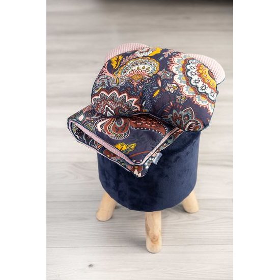 Souprava do kočárku Wafel boho růžová