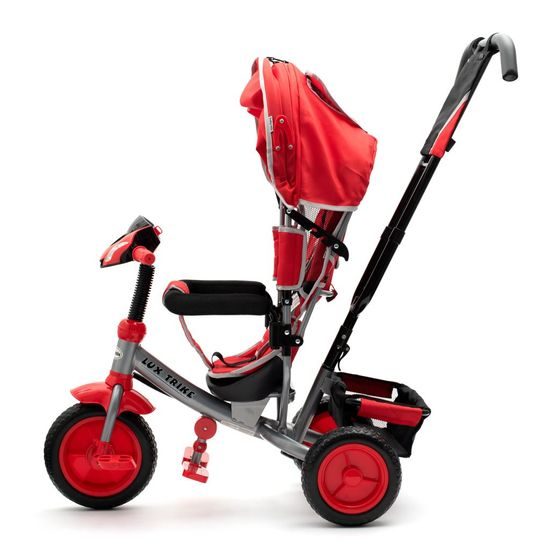 Baby Mix dětská tříkolka s LED světly Lux Trike červená