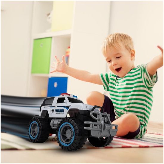 Policejní auto na setrvačník BigFoot Police