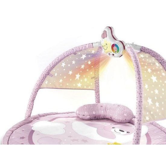 Chicco hrací deka s projekcí a melodiemi růžová