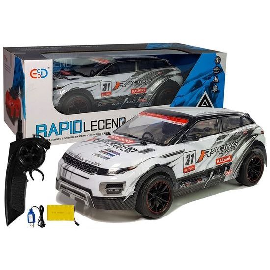 Závodní auto na dálkové ovládání Rapid Legend bílé 1:10