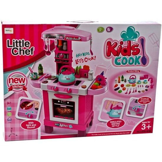 Dětská kuchyňka se světlem a zvuky Little Kids Chef
