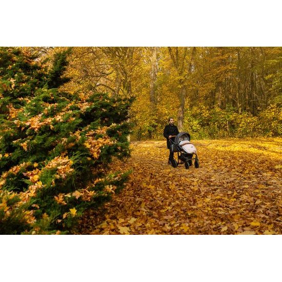 Sensillo Zimní fusak do kočárku Indiana popelavý