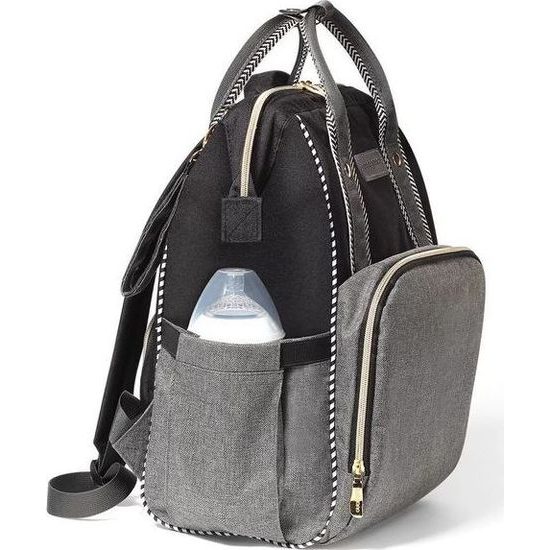 BABYONO Taška přebalovací/batoh Oslo Style černá