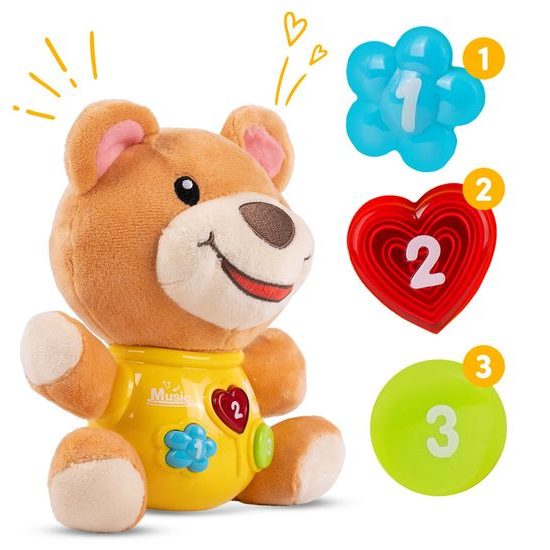 Interaktivní plyšový medvídek na baterie Magic Bear