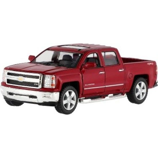 Auto Kinsmart Chevrolet 2014 Silverado - mix 4 barvy