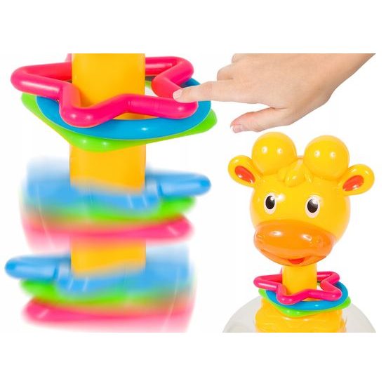 Rotující hračka pro nejmenší Giraffe Spinner