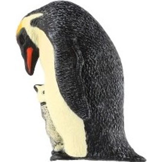 Tučňák císařský s mládětem zooted