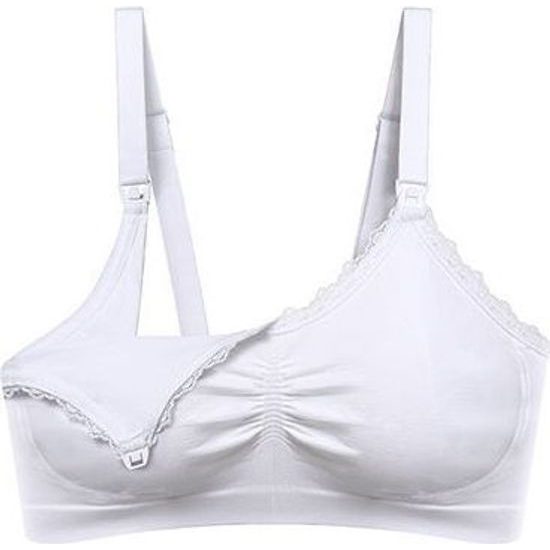 Kojící podprsenka F75-80 bílá