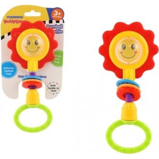 Chrastítko/kousátko - květina