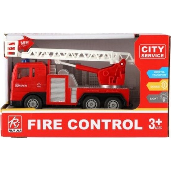 Auto hasiči na setrvačník na baterie