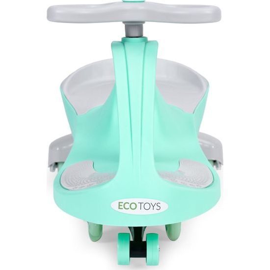 Ecotoys gravitační odrážedlo se svítícími koly Spinner - zelené