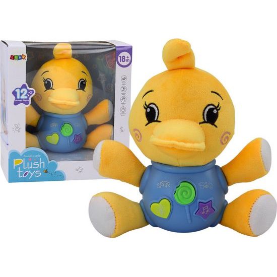 Interaktivní plyšová kachna 19 cm