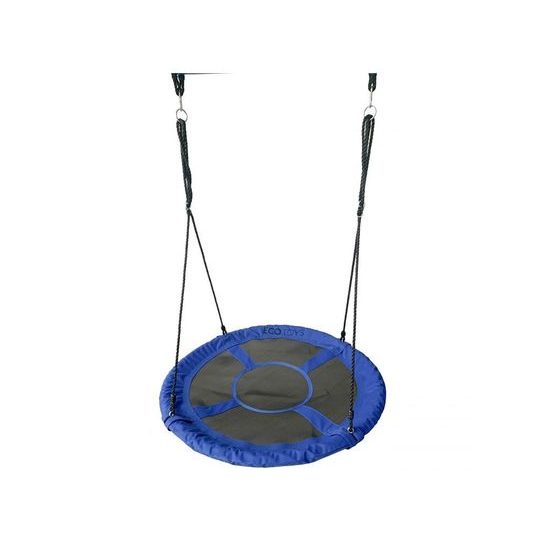 Ecotoys dětská houpačka Čapí hnízdo modrá